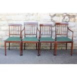 Eight Antique Dining Chairs