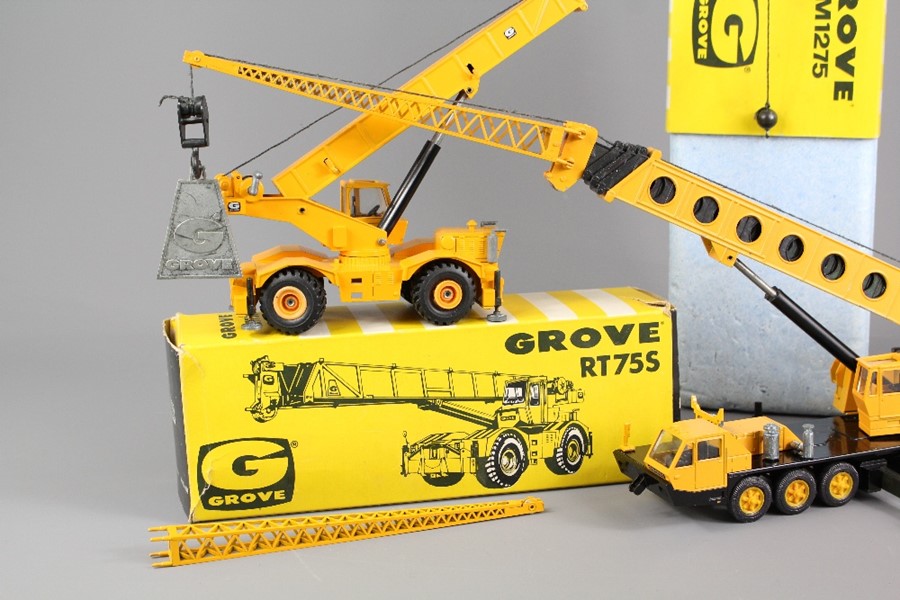 West German Diecast Grove RT75S Crane - Image 2 of 5