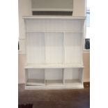 Large White Painted Pine Dresser