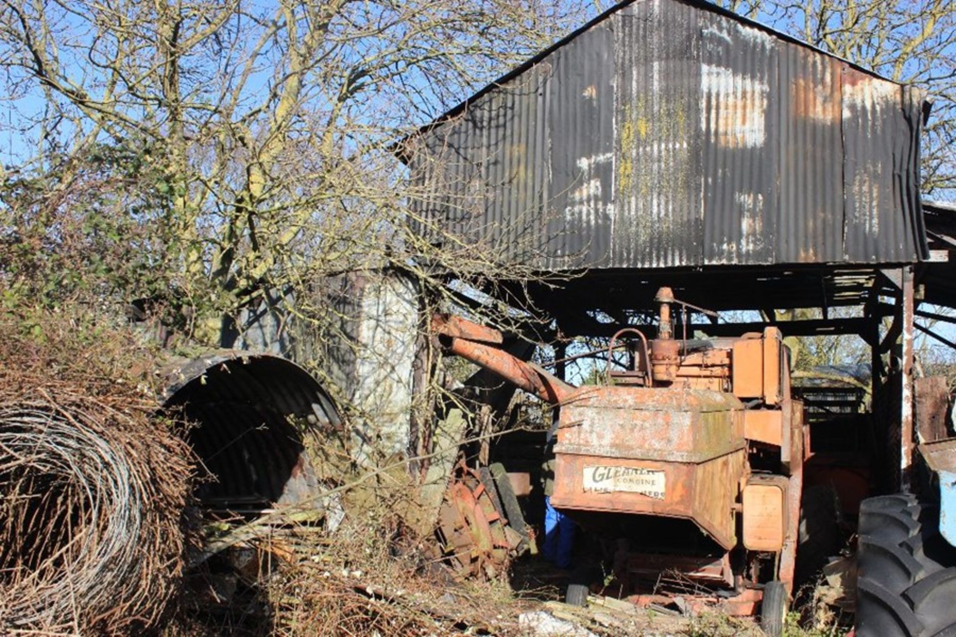 CONTENTS OF CORRUGATED IRON SHED