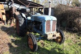 Vintage Fordson Major Tractor and Topper