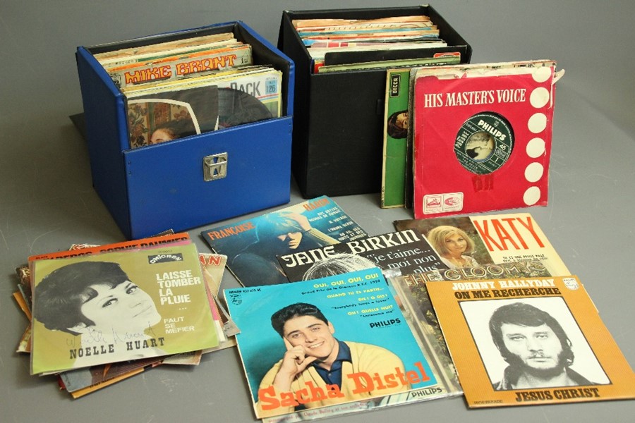 A Collection of 7" 45rpm Records - Foreign Artists