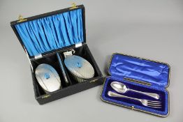 Silver Brush and Comb Set