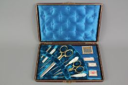 A Victorian Travelling Sewing Kit