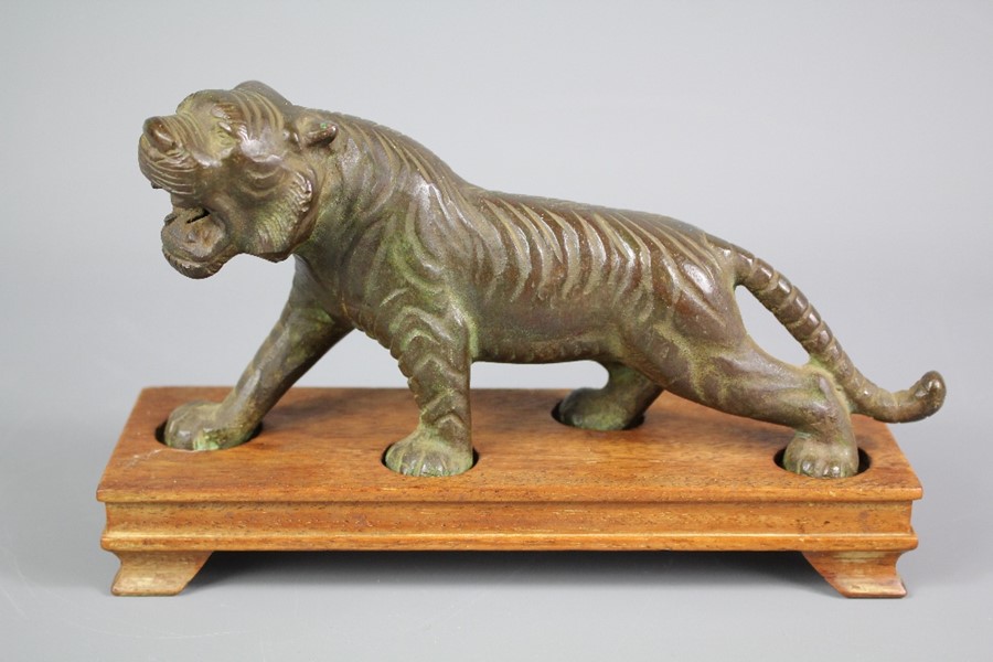 20th Century Bronzed Tiger