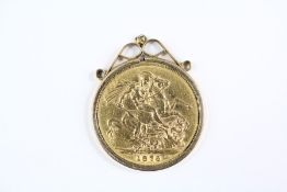 A Full Gold Sovereign