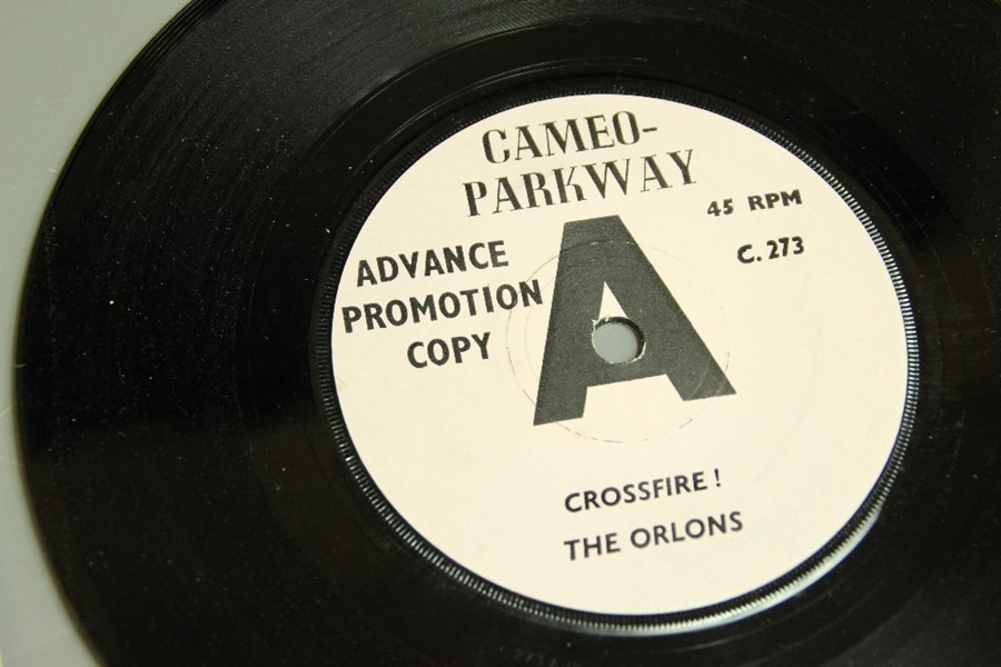 The Orlons "Crossfire" Advanced Promotional Copy 45 rpm Record - Image 3 of 4