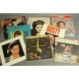 A Collection of LP Records by Popular Female Artists