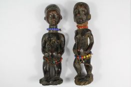 African Art Tabwa Fertility Figures