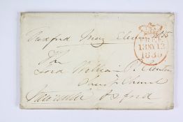 1835 Letter from the Duke of Newcastle
