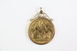 A Victorian Full Gold Sovereign