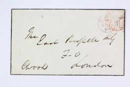 1863 India Office Envelope
