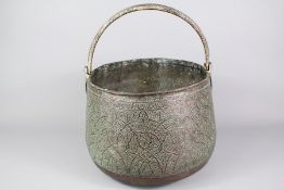 Islamic or Venetian Bronze Bucket