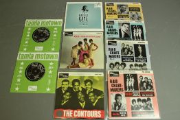 9 Tamla Motown 45 rpm Reissue Singles