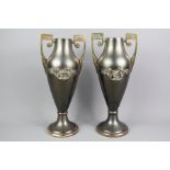 Pair of Art Nouveau Vases