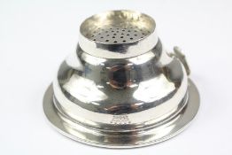 George III Silver Wine Strainer