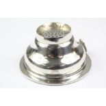 George III Silver Wine Strainer