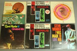 Little Stevie Wonder The 12 Year Old Genius on Oriole Label and 6 Other LP Records