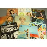 A Collection of European Artist LP Records