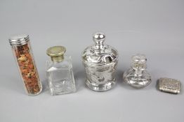 Four Vanity Jars