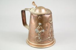 Arts and Crafts Copper Tankard