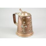 Arts and Crafts Copper Tankard