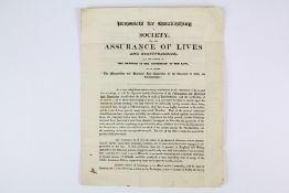 1821 Proposals for the Establishment of Metropolitan and Provincial Law Association