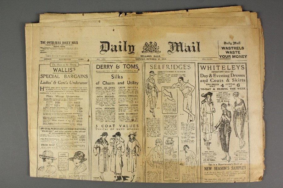 Eleven Early 20th Century Newspapers - Image 4 of 9