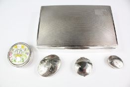 Collection of 20th Century Silver Boxes
