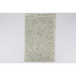 1843 Letter from William Aldam MP