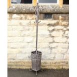 A Wrought Metal Hat Stand