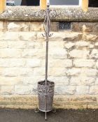 A Wrought Metal Hat Stand