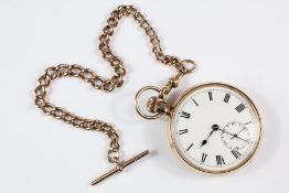 9ct Gold E.W.C Pocket Watch