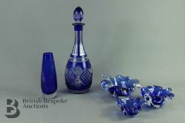 Swedish Blue Glass