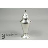 Silver Art Deco Sugar Caster