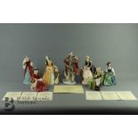 Royal Doulton Limited Edition Figurines King Henry VIII and Wives
