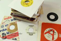 Collection of 65 7" 45rpm Northern Soul Records