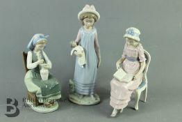 Lladro Porcelain Figures