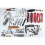 Collection of Assorted Pen Knives