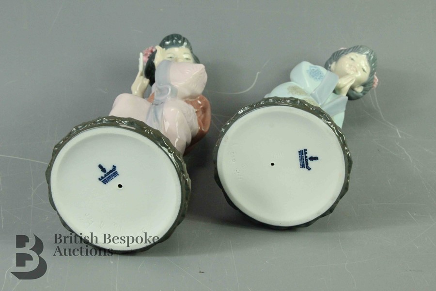 Lladro Figurines - Geisha - Image 6 of 6