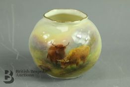 Royal Worcester Vase