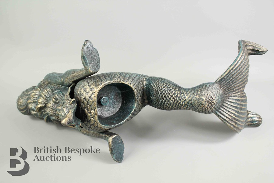 Cast Metal Mermaid - Image 5 of 5