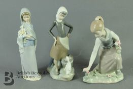 Lladro Porcelain Figurines