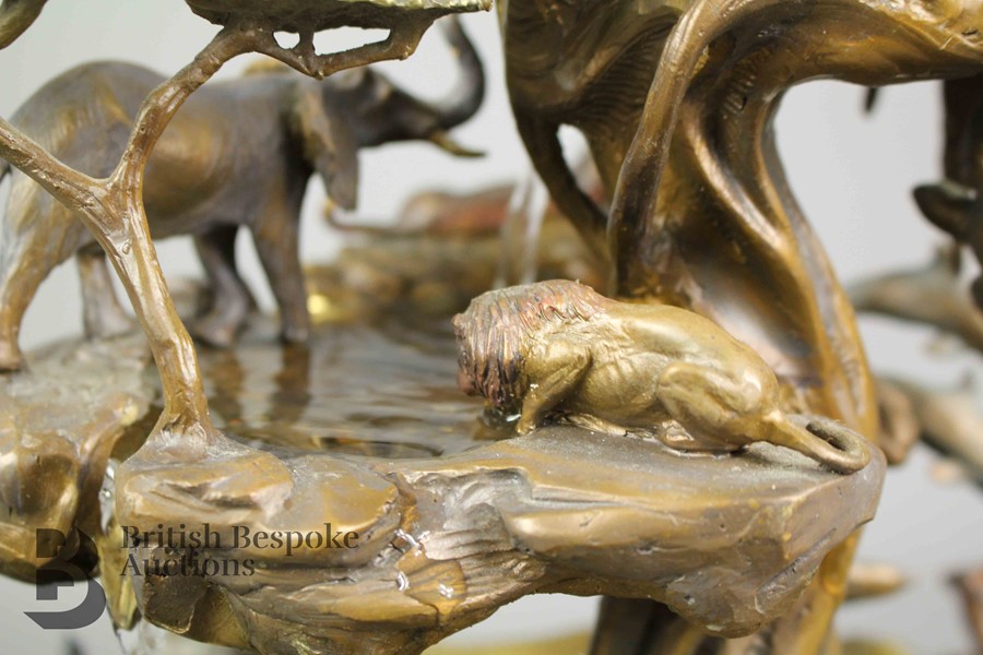 Bronze Creations of the Earth Table Fountain - Image 19 of 19