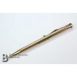 9ct Gold Yard o' Led Propelling Pencil