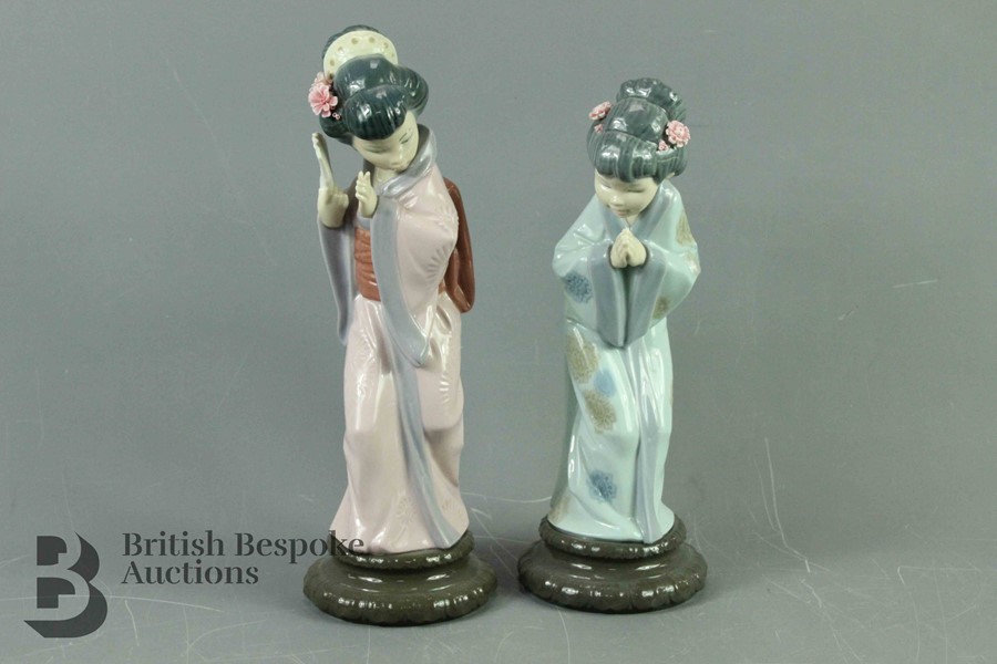 Lladro Figurines - Geisha