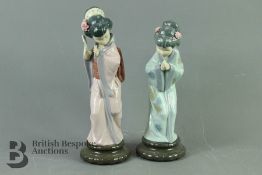 Lladro Figurines - Geisha