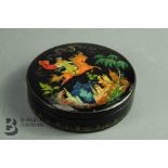 Russian Wood Lacquer Fairytale Box
