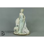 Lladro Figural Group -Elegant Lady