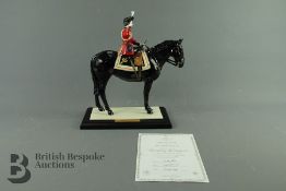 Coalport Impressive Figurine Trooping the Colour